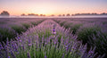 Lavender in our field