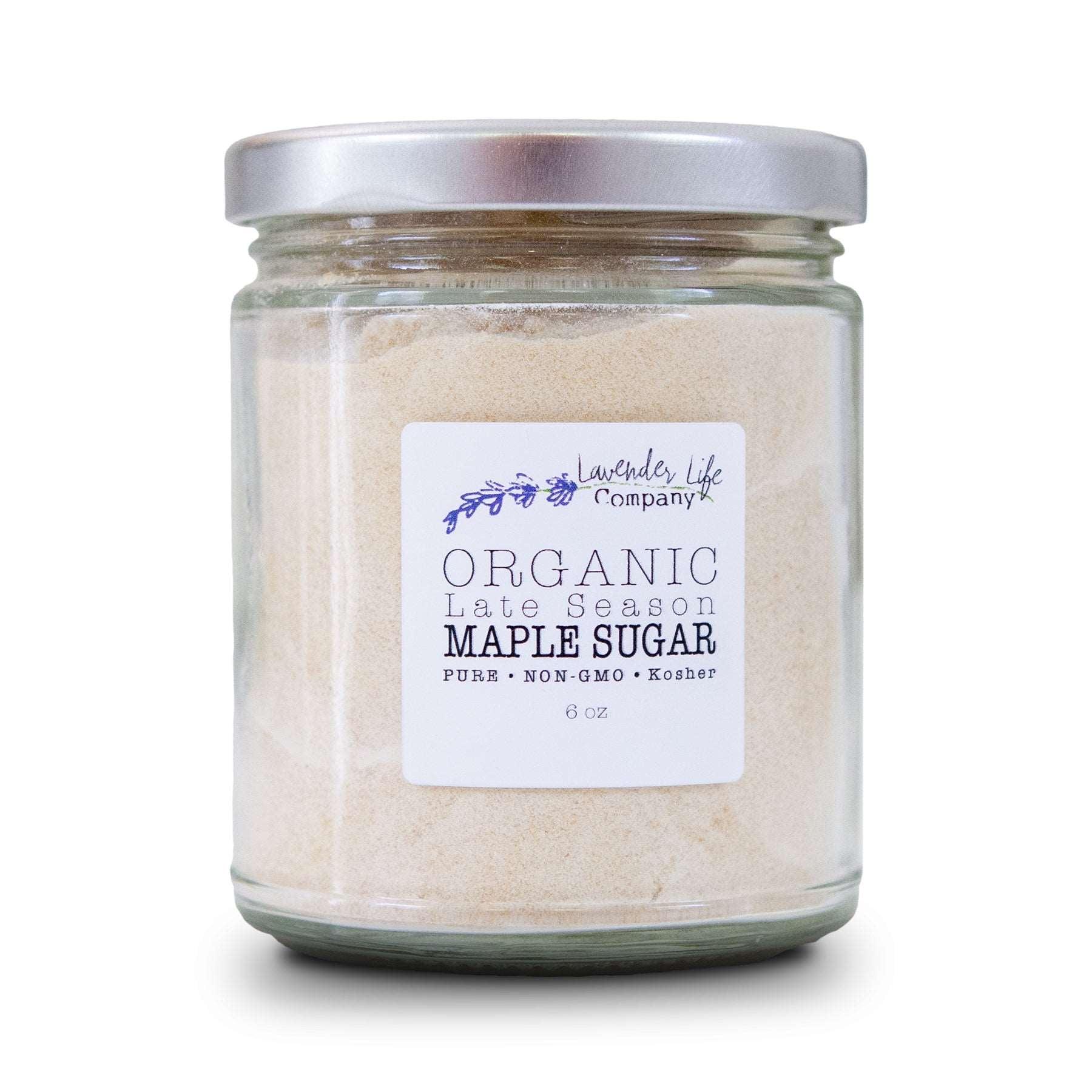 Maple Sugar- Organic- Late Season - Lavender Life Company