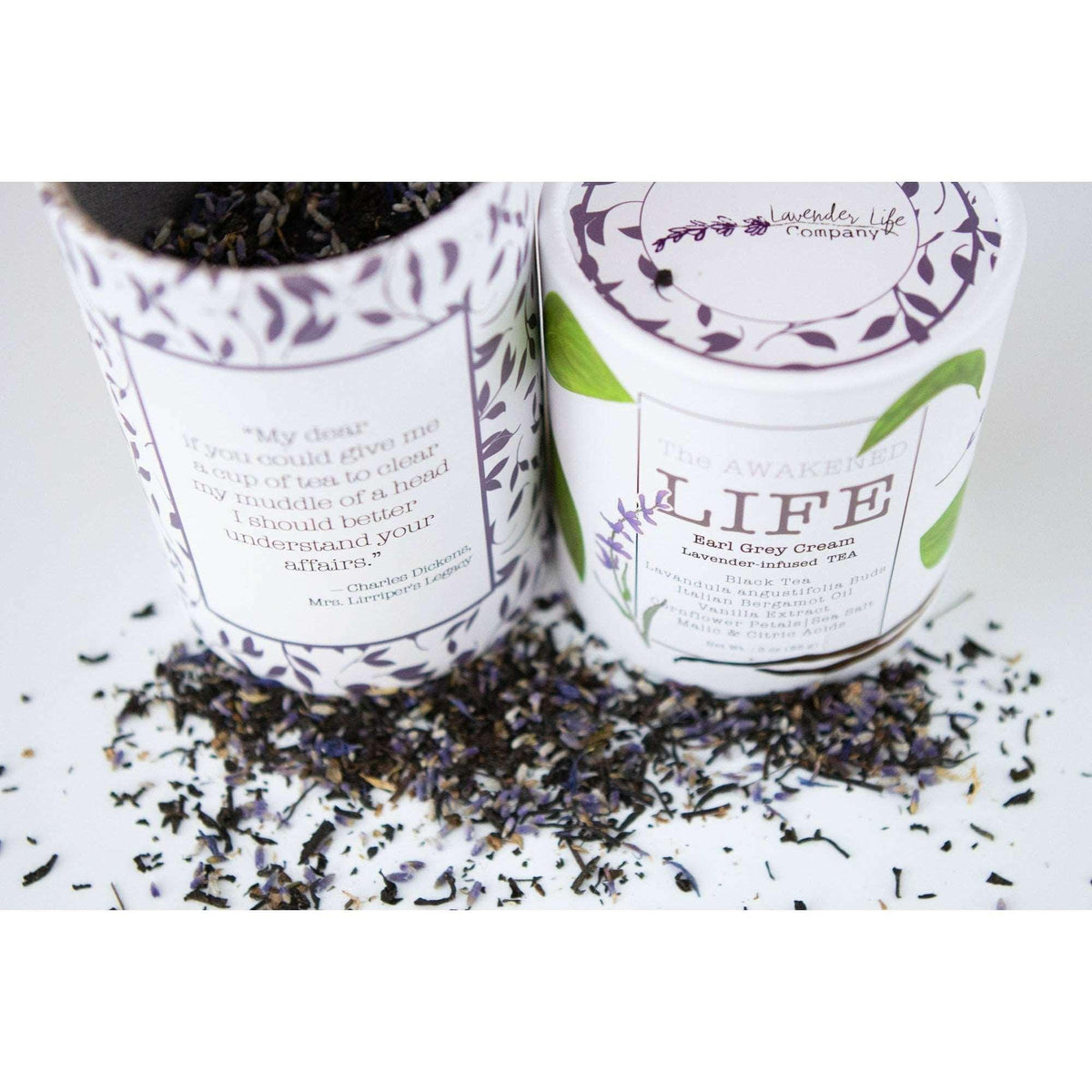 The AWAKENED LIFE Earl Grey Cream Lavender-Infused TEA - Lavender Life Company