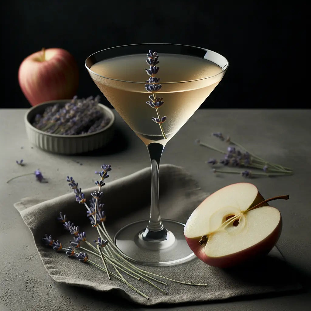 Lavender Apple martini