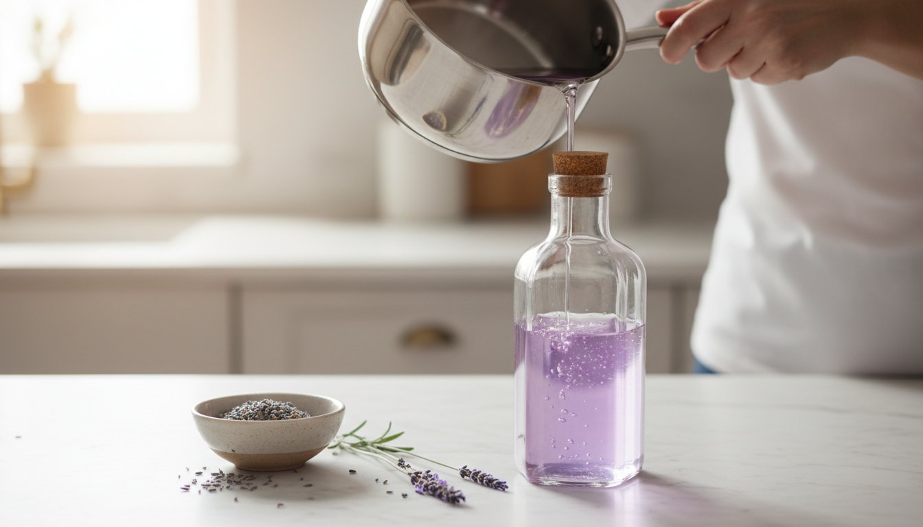 How to Make Soothing Lavender Simple Syrup at Home