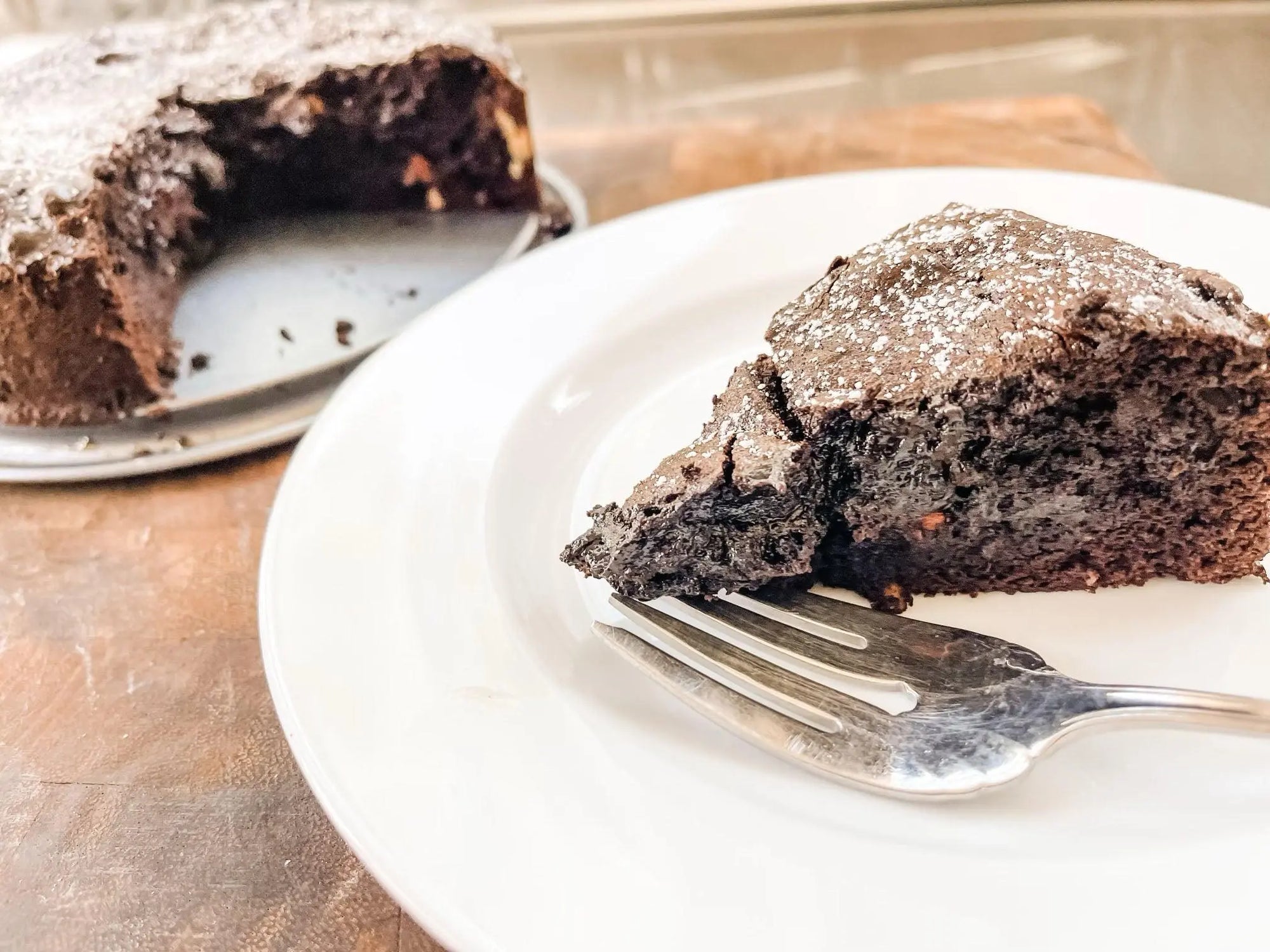 Dark lavender brownies