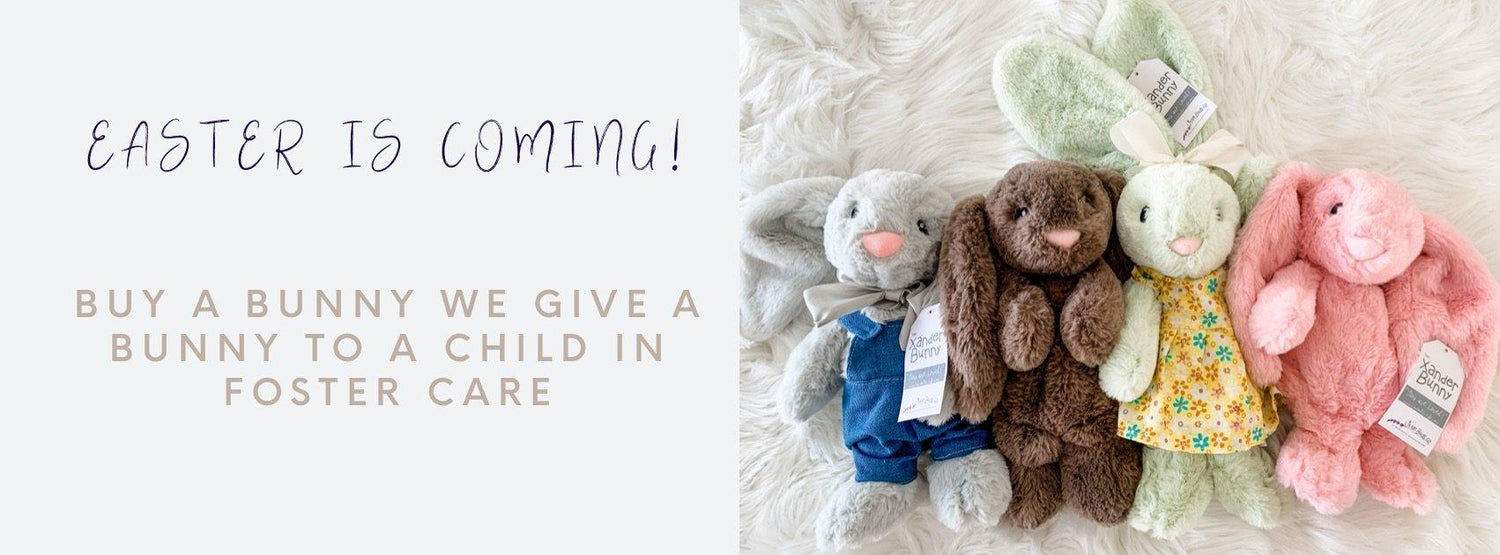 For Easter and Beyond, Xander Stuffed Animals Keep on Giving - Lavender Life Company