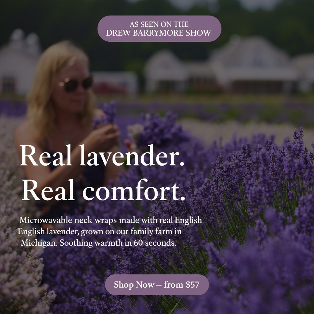 Warming-Lavender-Neck-Wraps Lavender Life Company