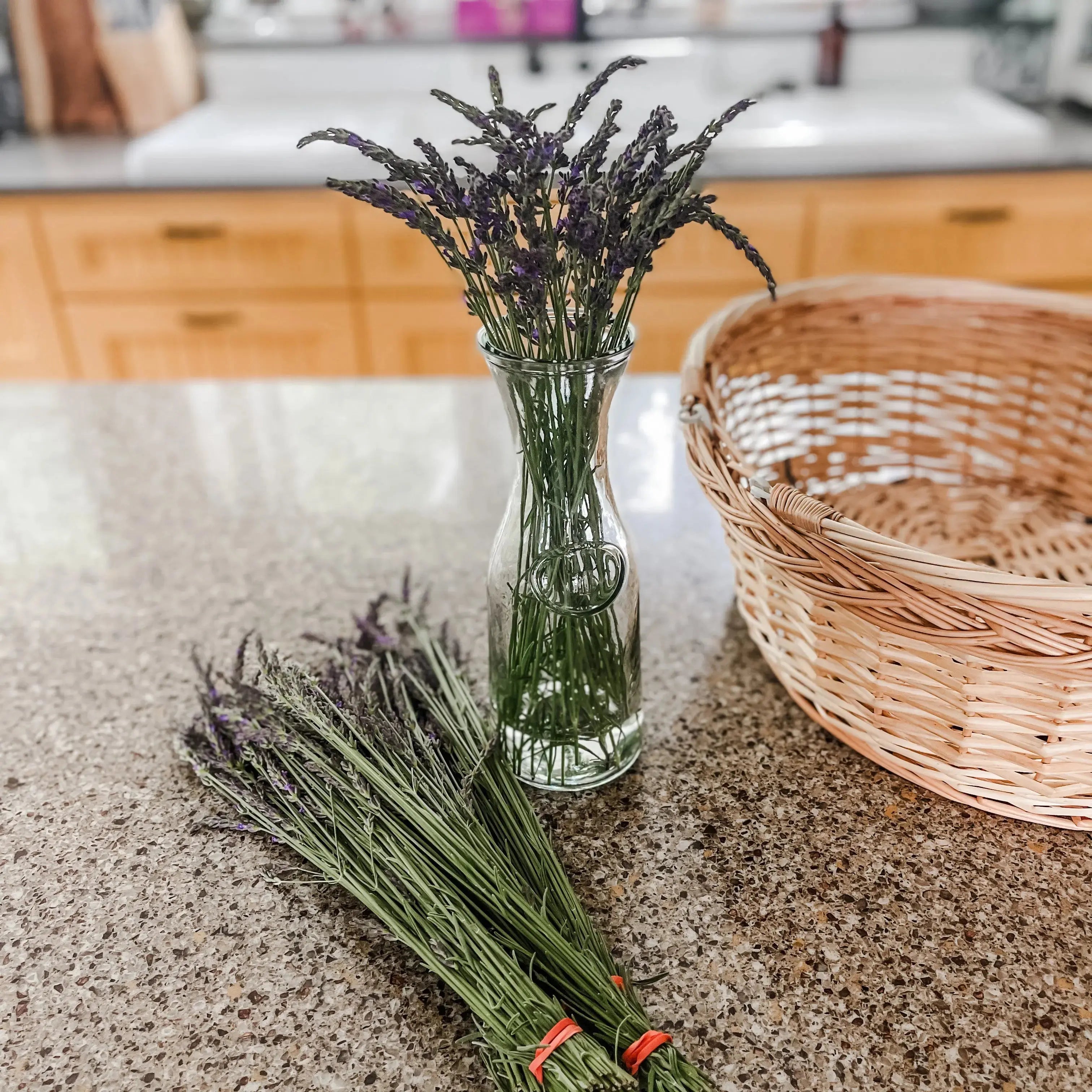 lavender home and decor