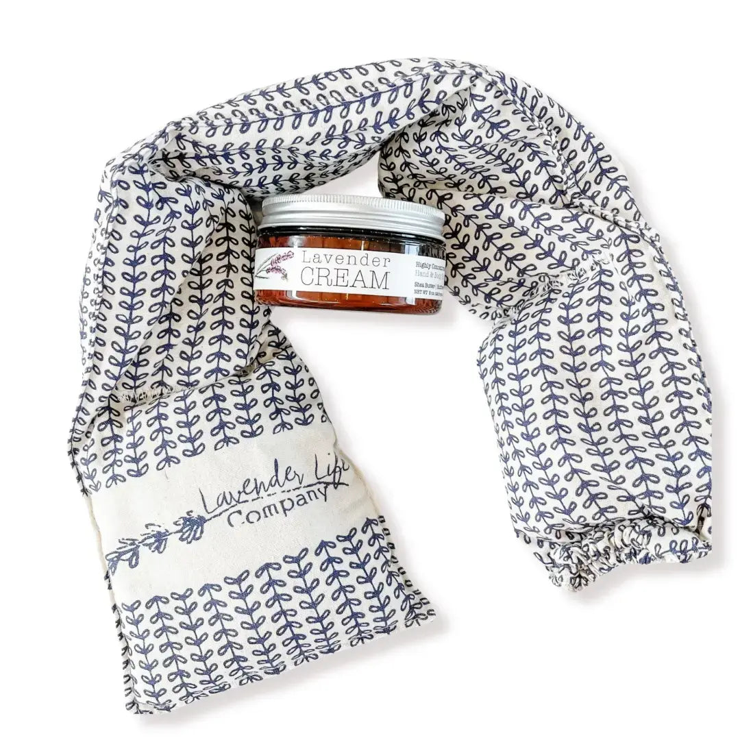 heated lavender neck wrap