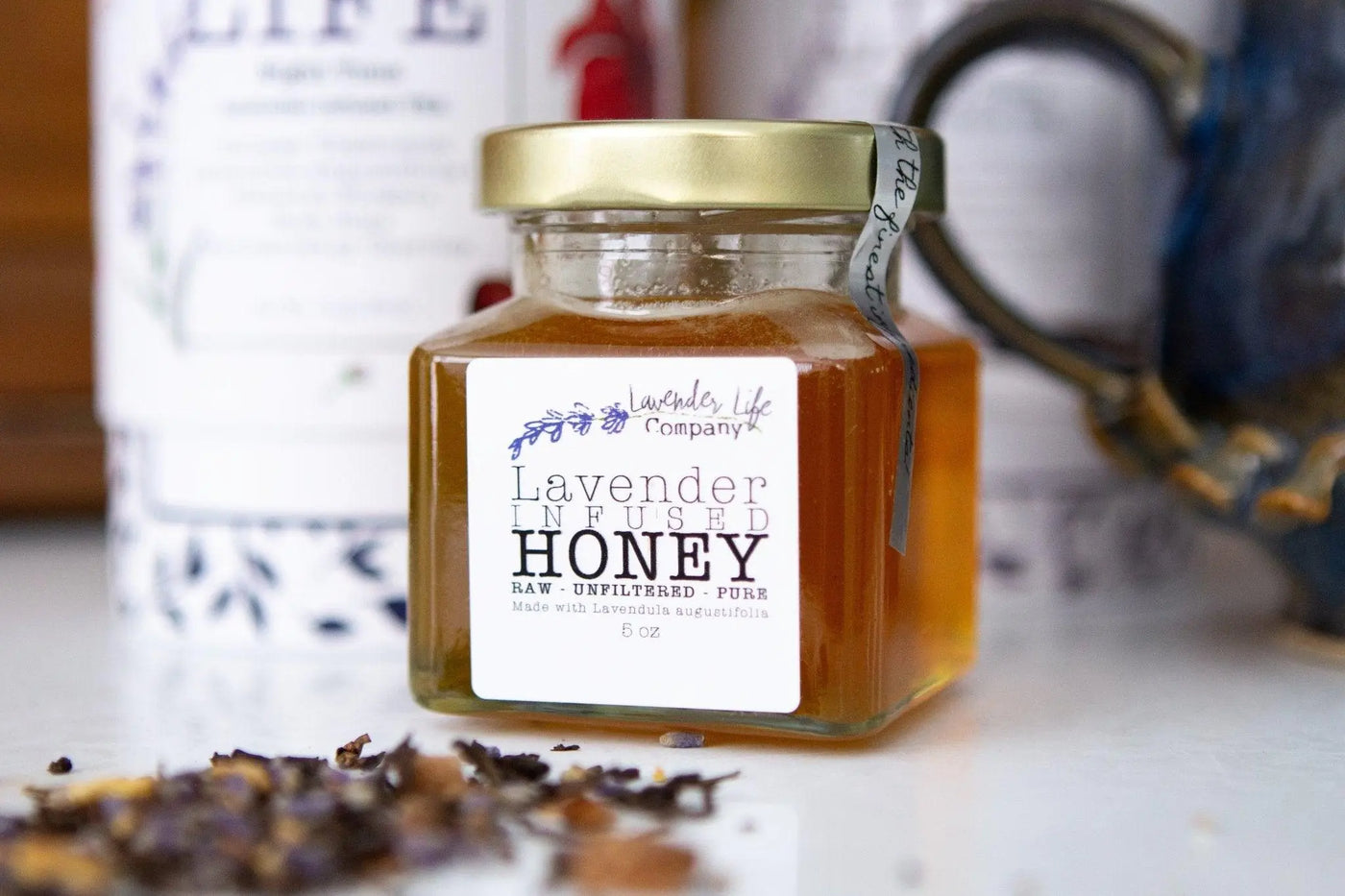 Lavender-Infused-Honey Lavender Life Company