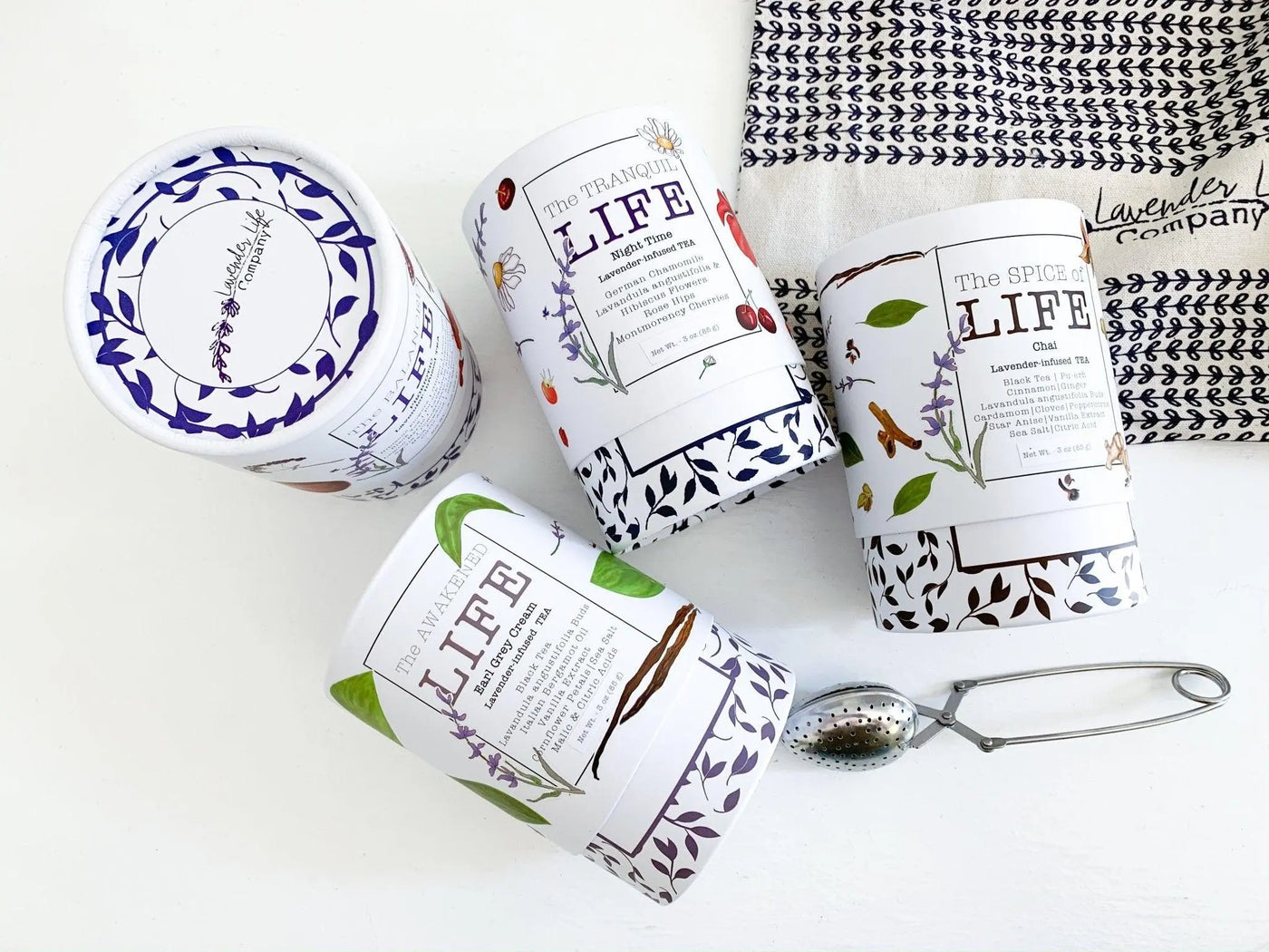 Lavender-Infused-LIFE-Teas Lavender Life Company