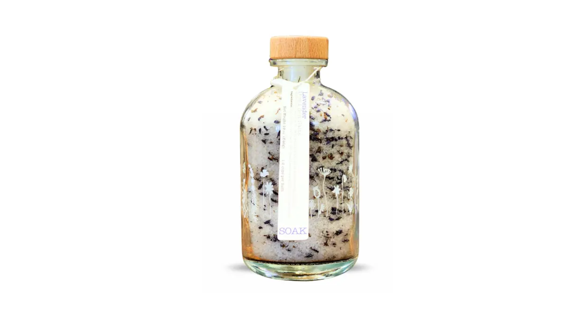 lavender and dead sea salt bath soak 