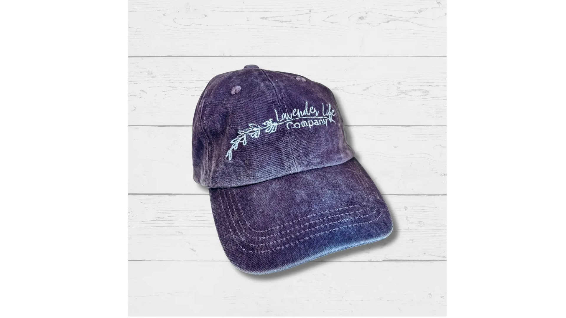 stone washed farm hat