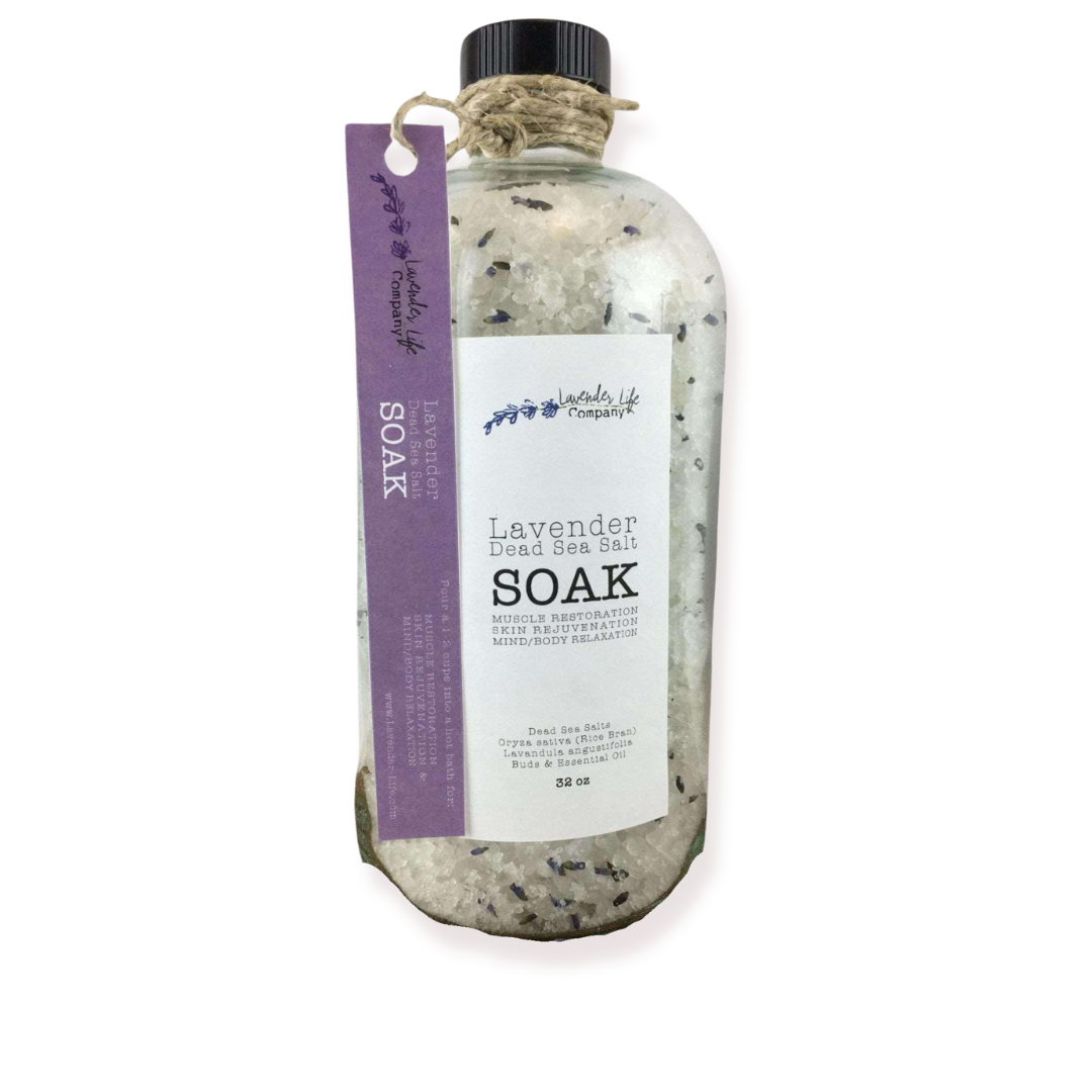 Bath Soak - Lavender & Dead Sea Salt