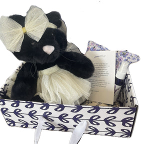 Xander Stuffed Cat Gift Set- With Clothing & More