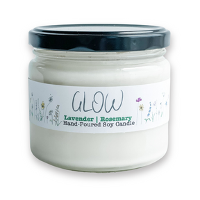Lavender Glow Soy Candle