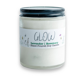 Lavender Glow Soy Candle