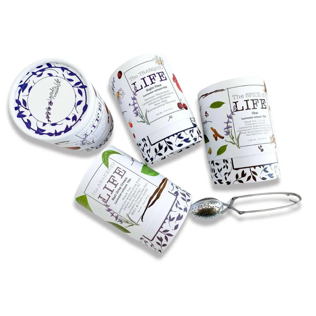 Lavender Tea Set
