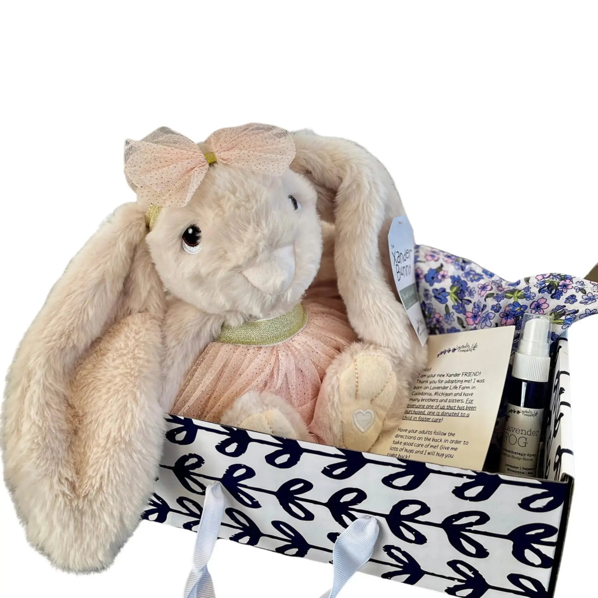 Lavender Stuffed Animal | Rabbit Stuffed Bunnies | Lavender Life Company