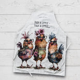 Pick-a Little, Talk-a Little Apron - Lavender Life Company