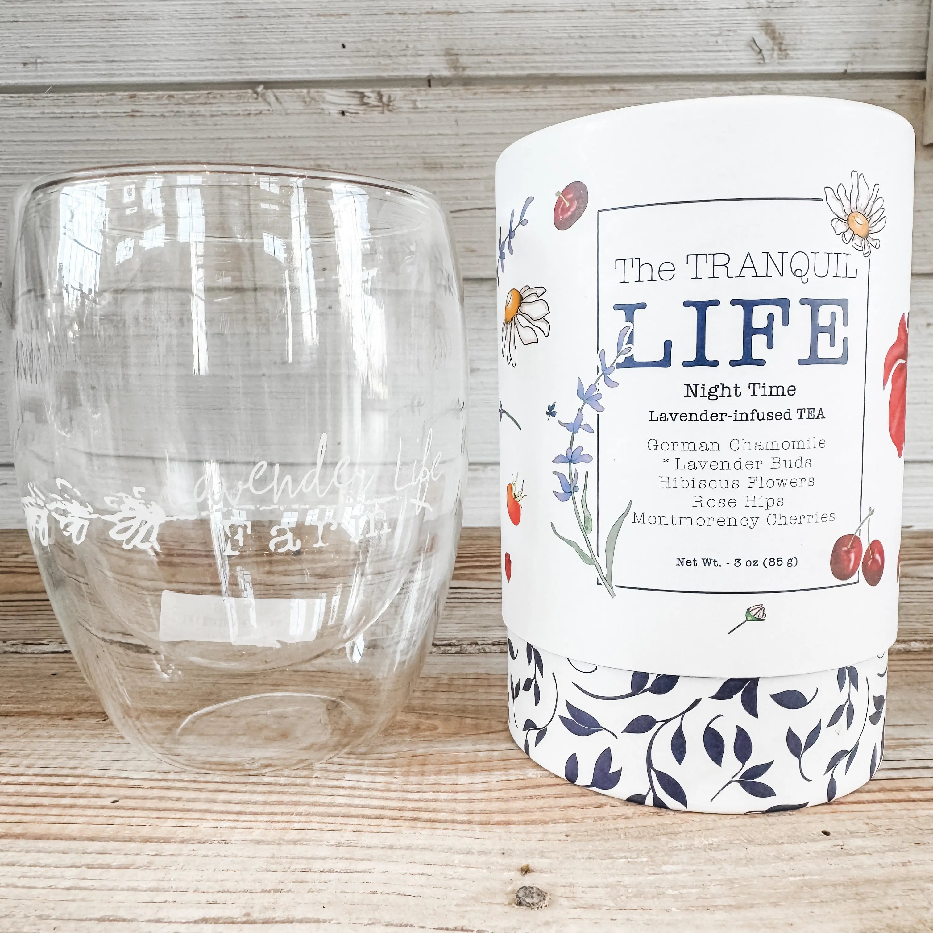 Tea and Mug Gift Set Lavender Life Company