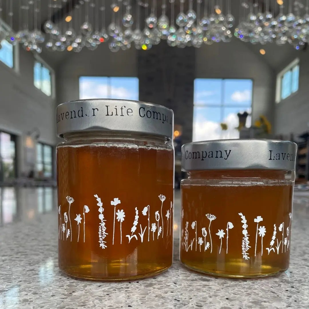 Lavender/LEMON Infused SPUN Honey - Spreadable Lavender Life Company