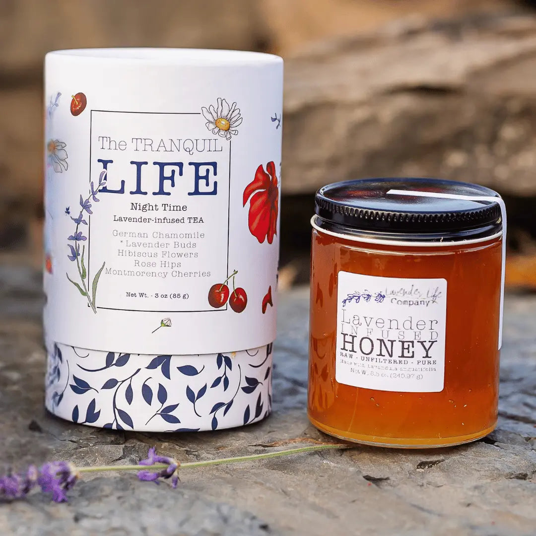 Tea & Honey Gift Set Lavender Life Company