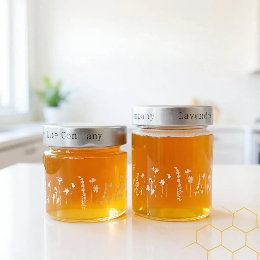 Raw Honey - Lavender/LEMON Infused Lavender Life Company