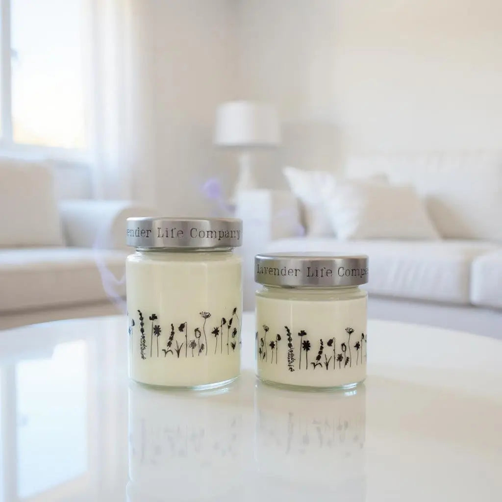 Lavender Glow Soy Candle Lavender Life Company