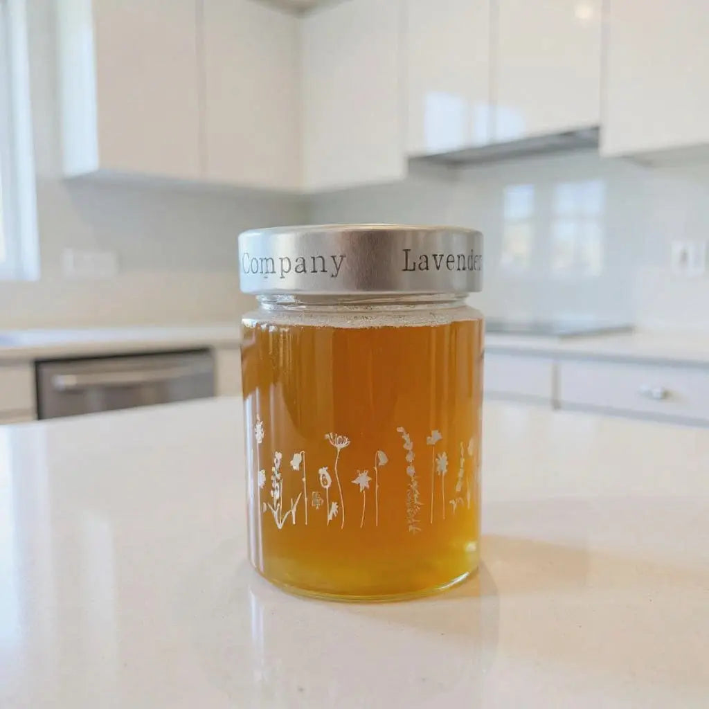 Raw Honey - Lavender/LEMON Infused Lavender Life Company
