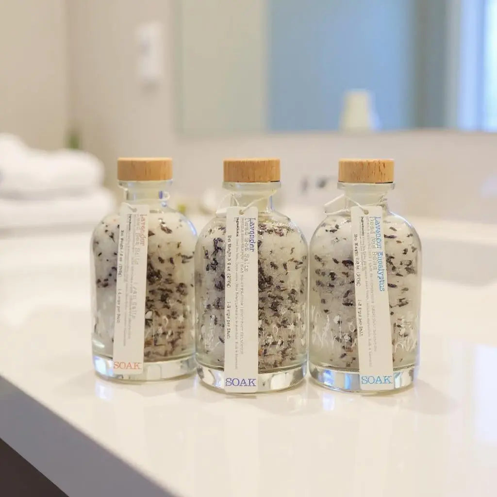 Bath Soak - Lavender & Dead Sea Salt Lavender Life Company