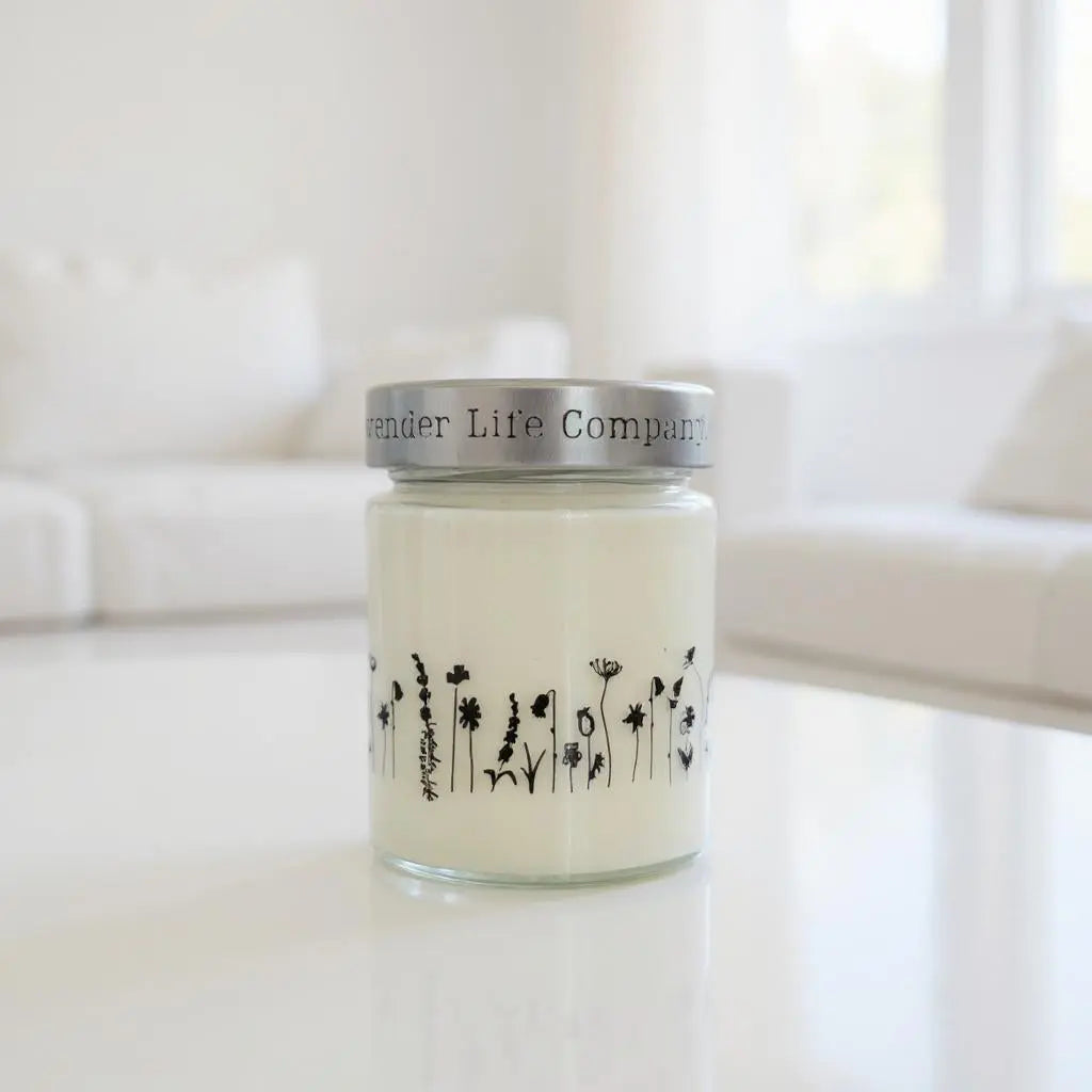 Lavender Glow Soy Candle Lavender Life Company