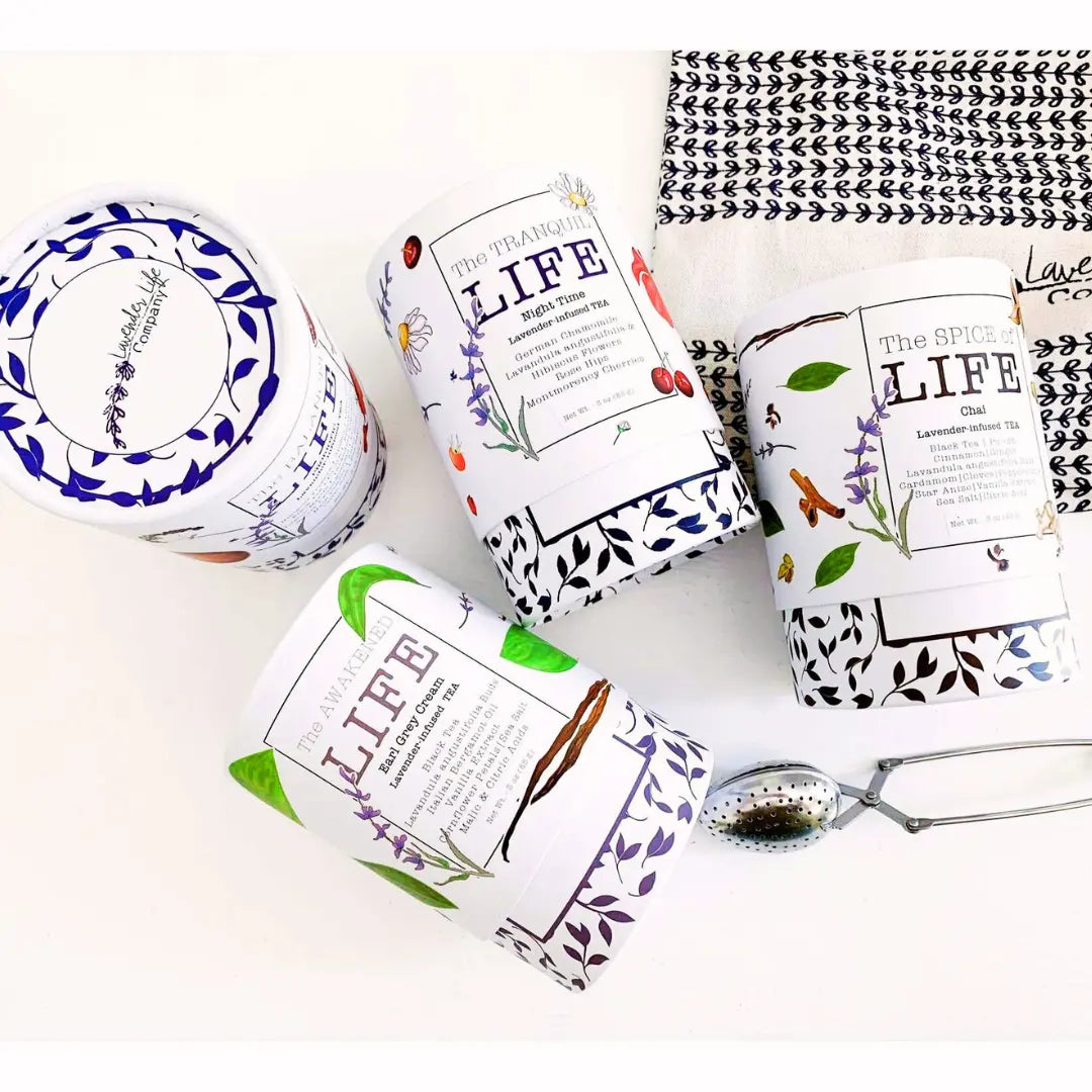 Lavender Tea Set