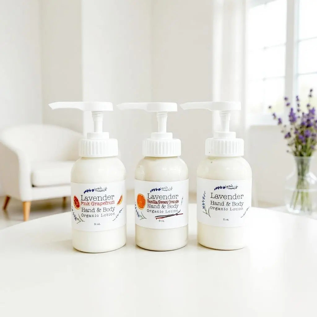 Lavender hand and body lotion