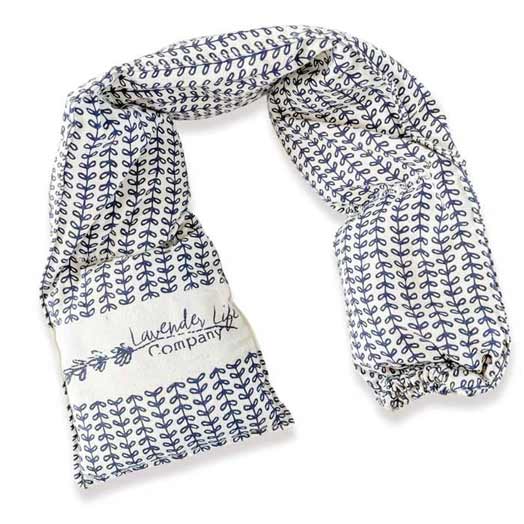heated microwabeable neck wrap