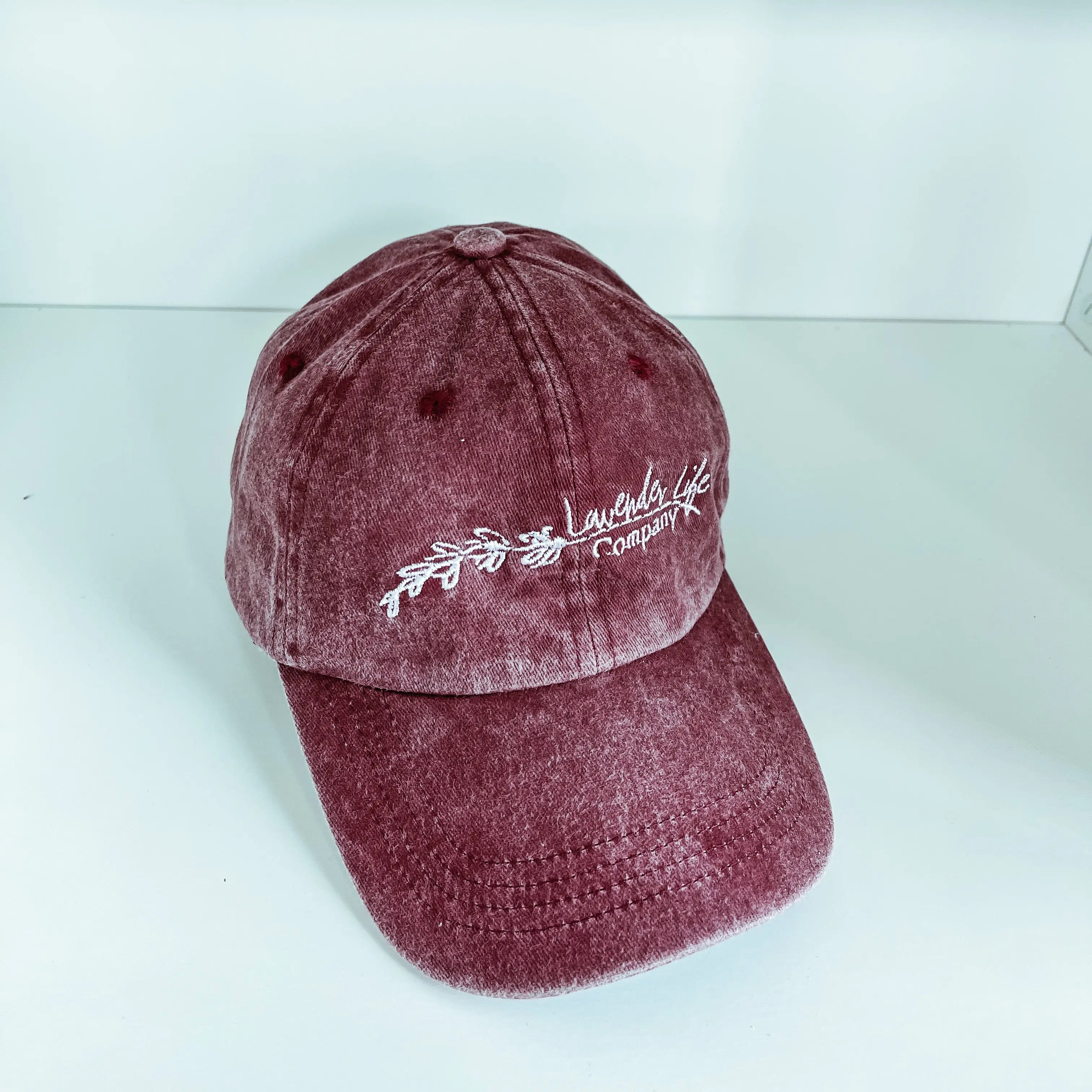 Stone Washed Caps | Stone Wash Hat | Lavender Life Company
