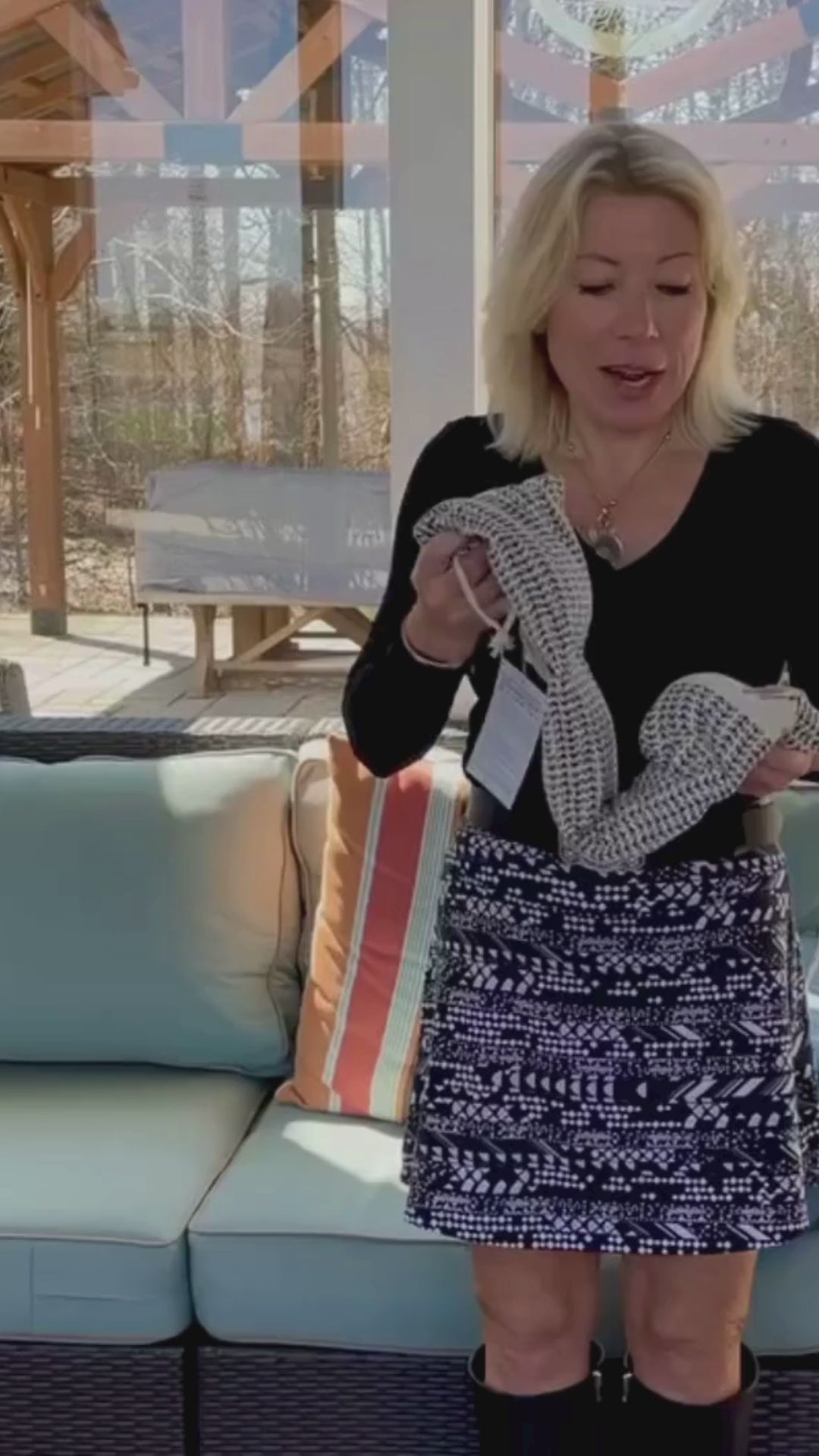 Load video: Lavender Comfort Neck Wrap