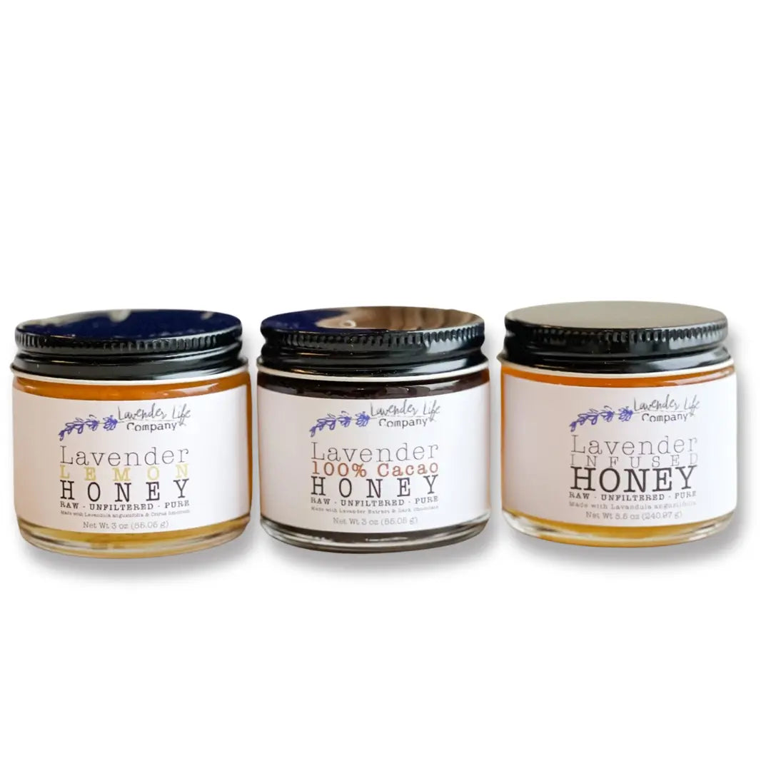 Trio Honey Gift Set | Best Honey Set | Lavender Life Company