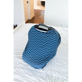 Cover Buds- Multi-Use Cover-up- Navy ZigZag - Lavender Life Company