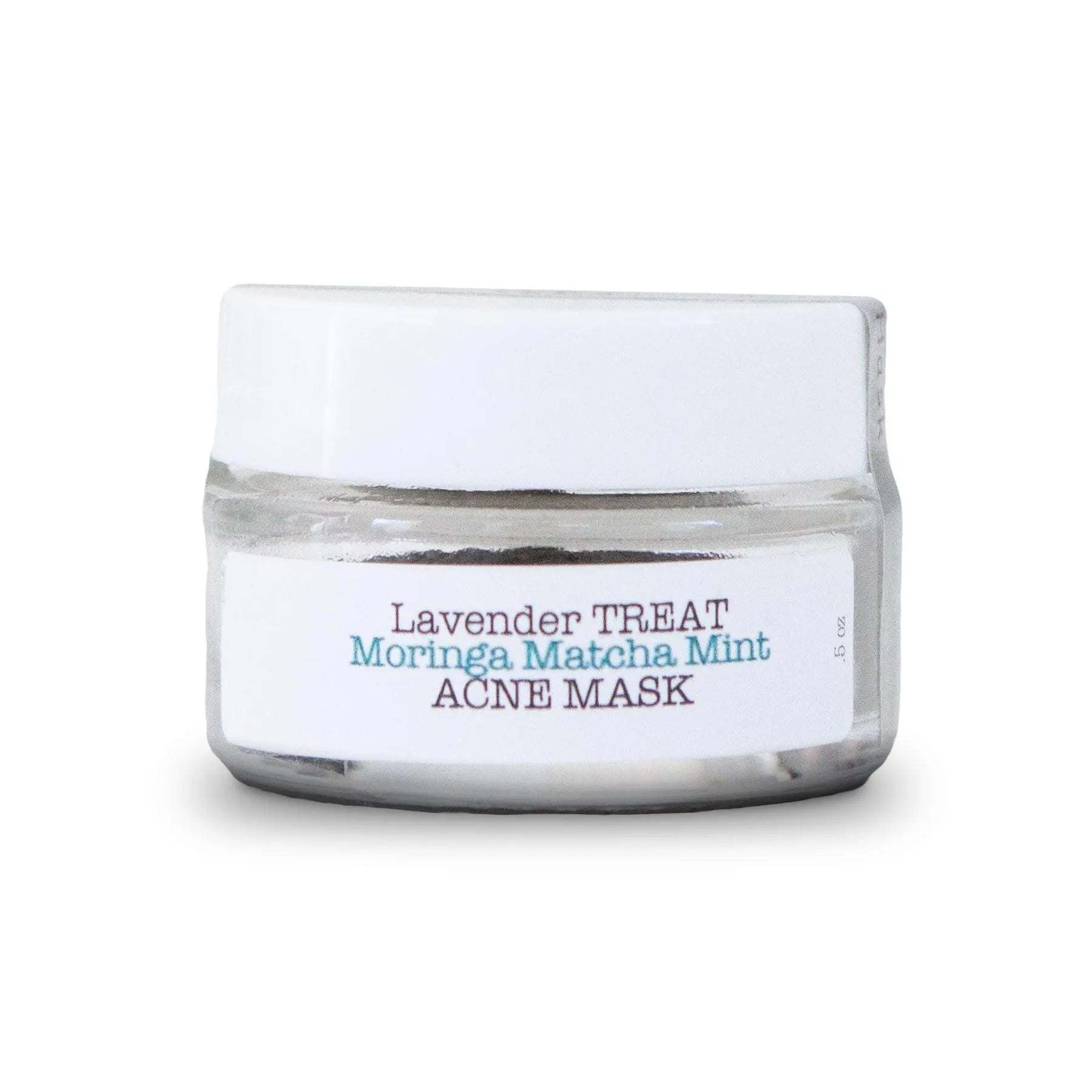 Acne Facial Mask with Lavender, Moringa, Matcha & Mint - Lavender Life Company