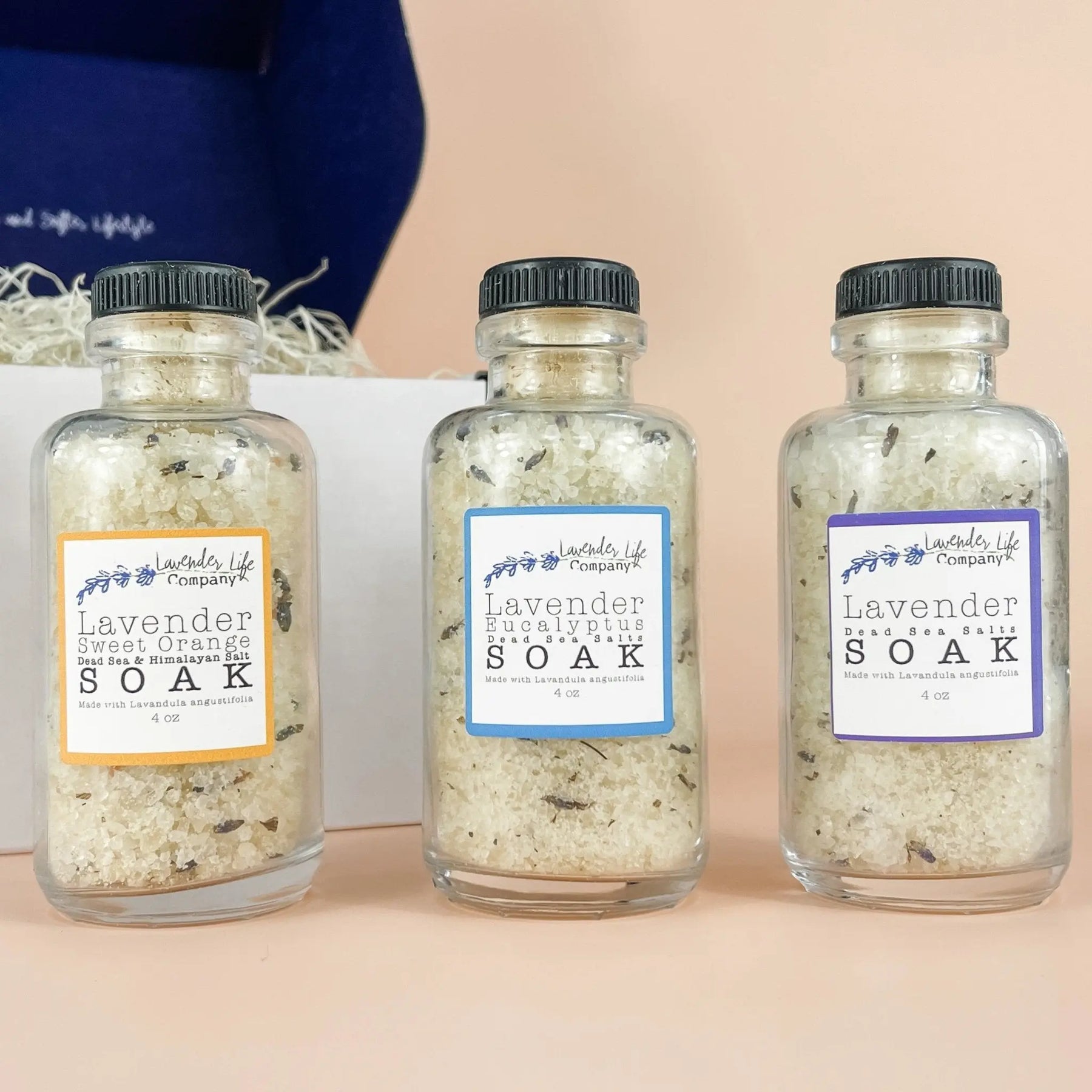 Bath Soak - Lavender & Dead Sea Salt - Lavender Life Company