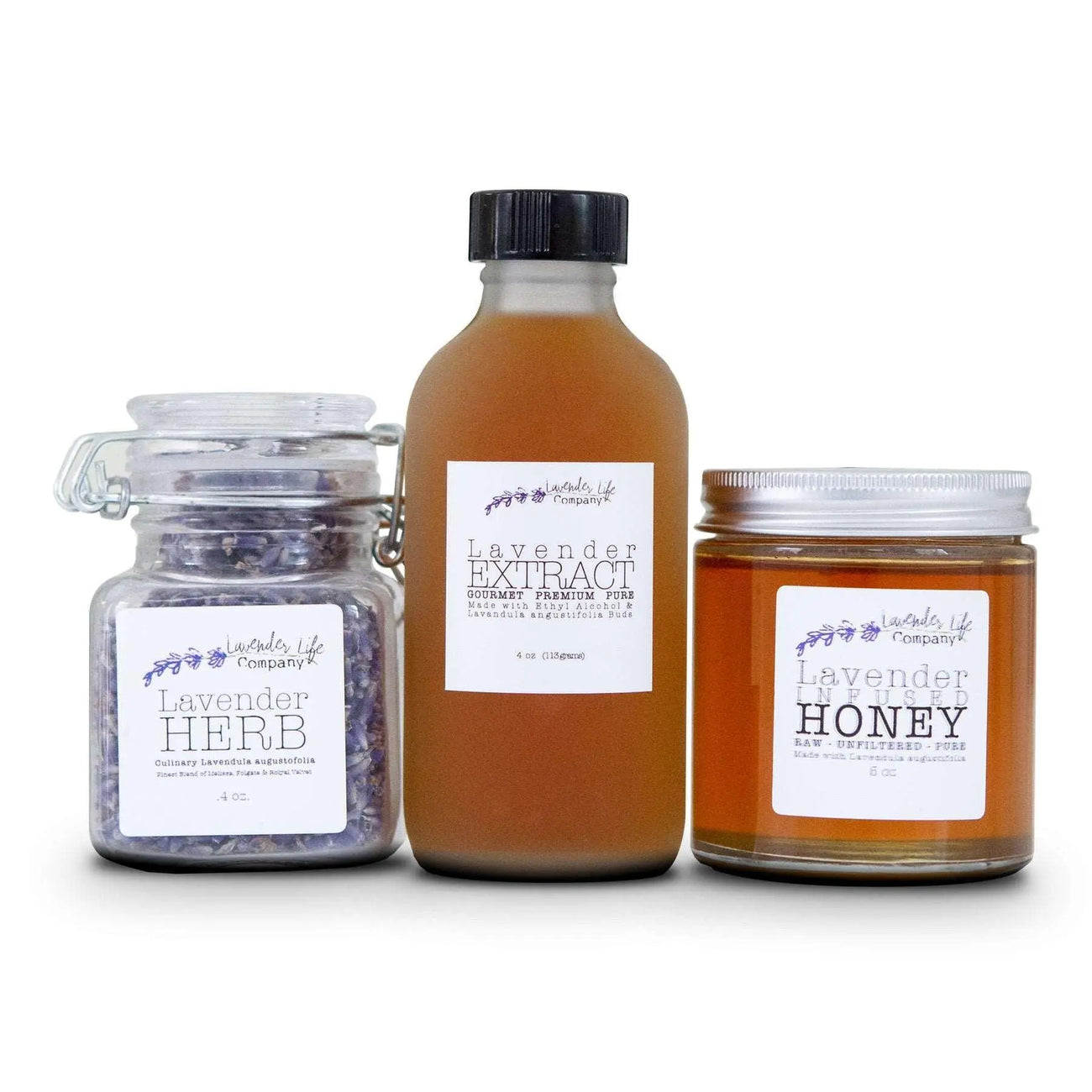 Culinary Lavender trio