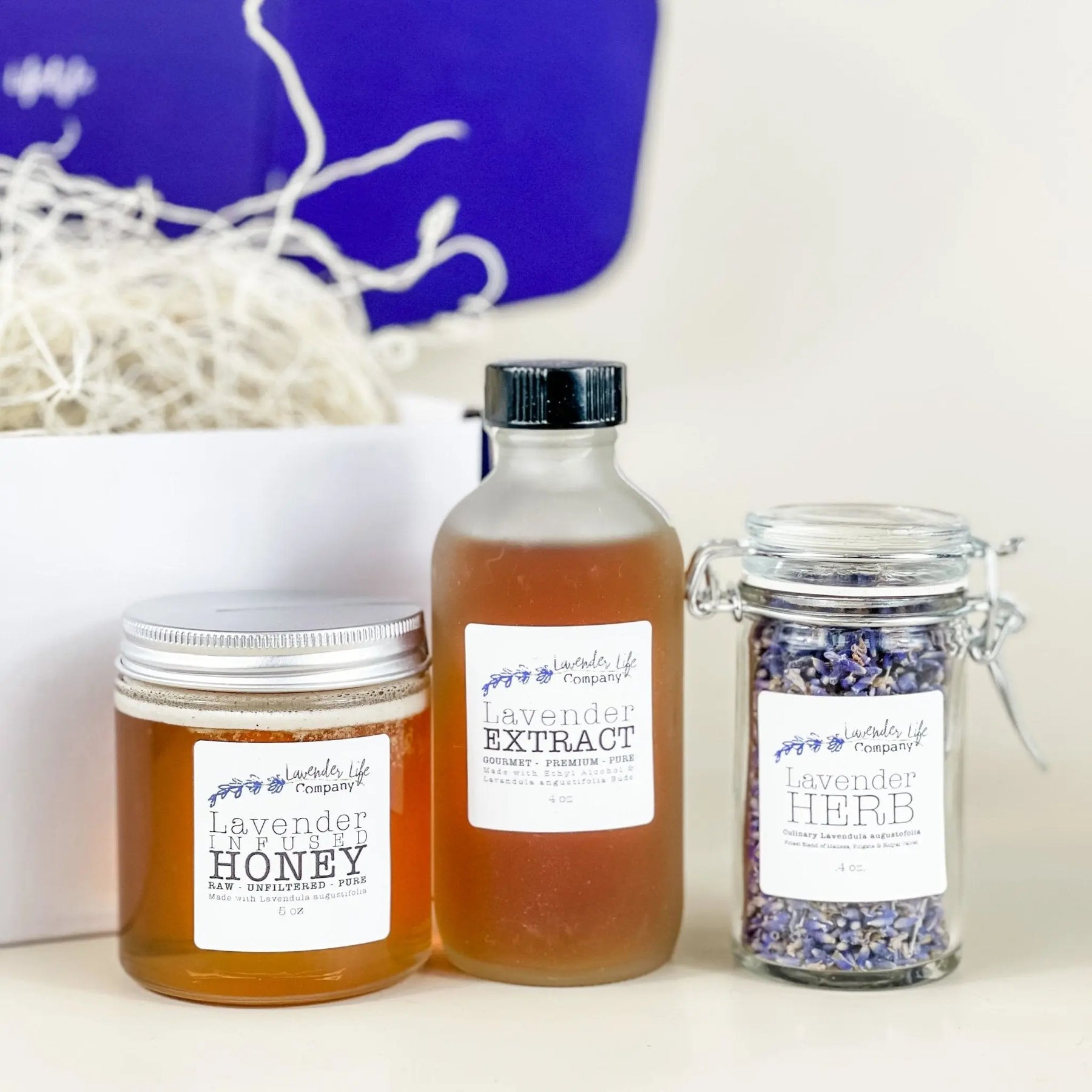 Culinary Lavender Gift Set Trio - Lavender Life Company