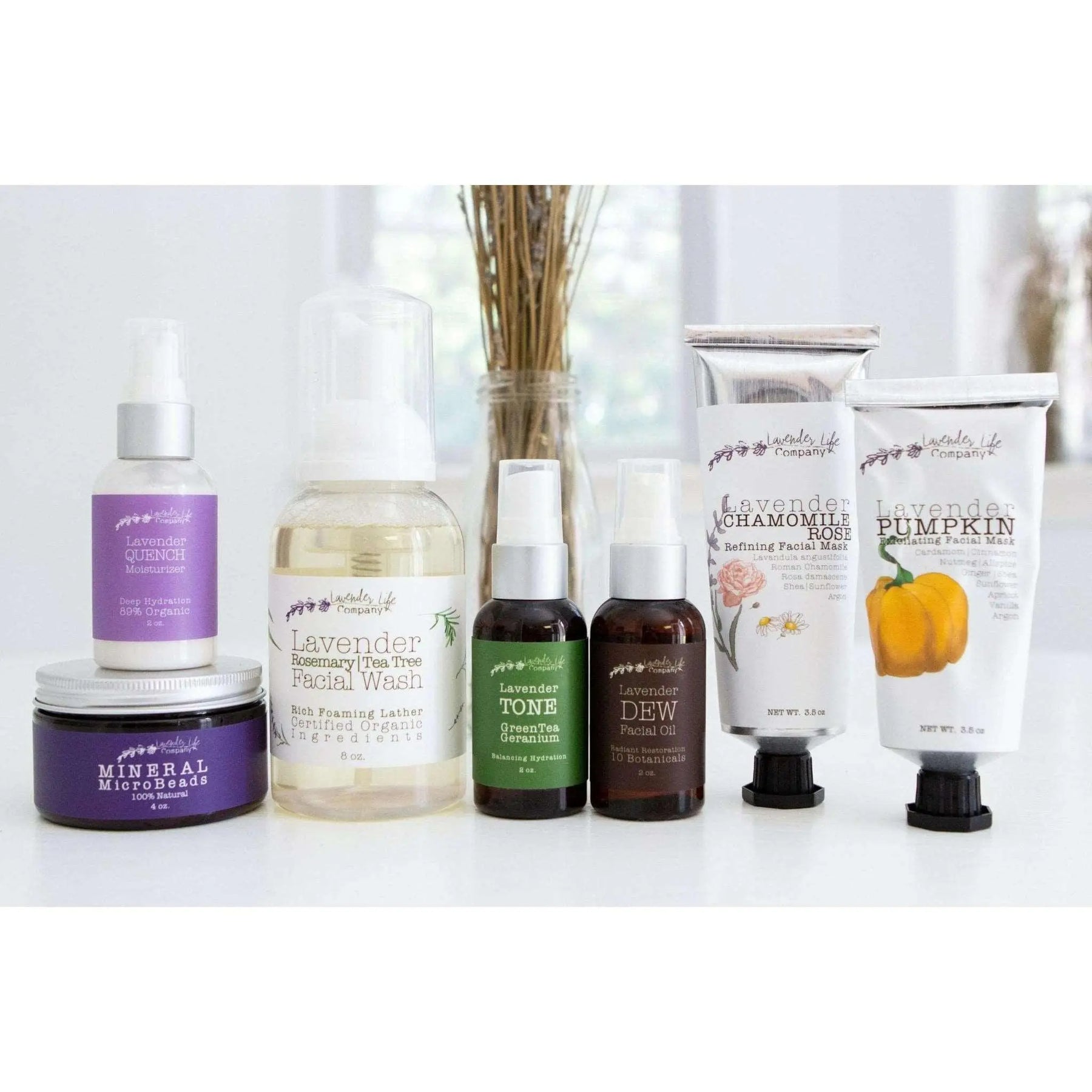 DermaLife All-Natural Skin Care System – Complete - Lavender Life Company