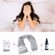 Lavender Neck Wrap and sleep kit