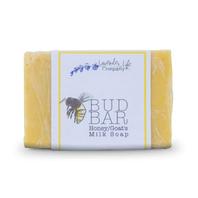Honey Bar Soap for Babies, with Lavender & Goat’s Milk - Lavender Life Company