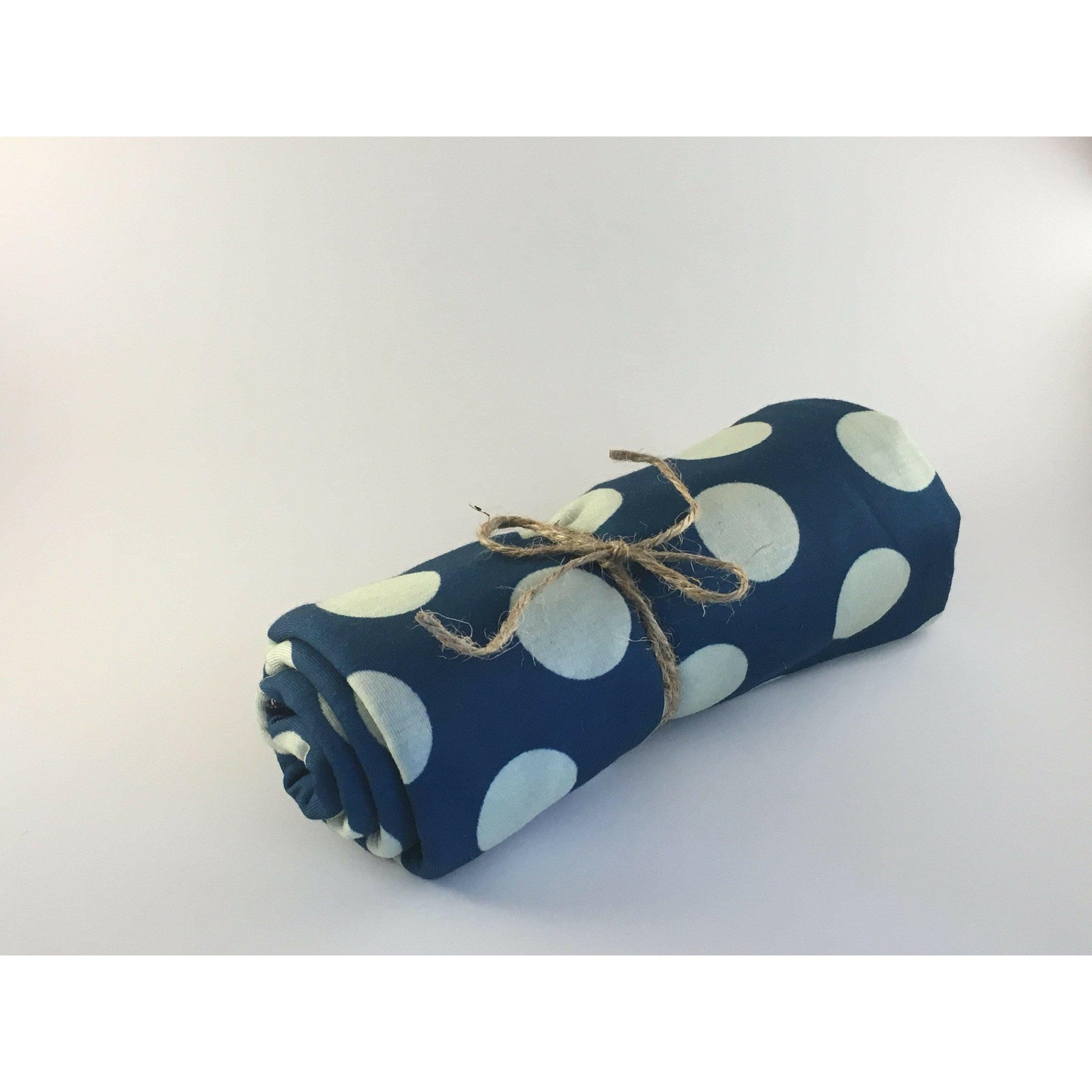 Swaddle Buds- Breathable Stretchy Wraps-Teal Dots - Lavender Life Company