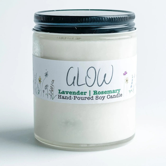 Lavender Glow Soy Candle