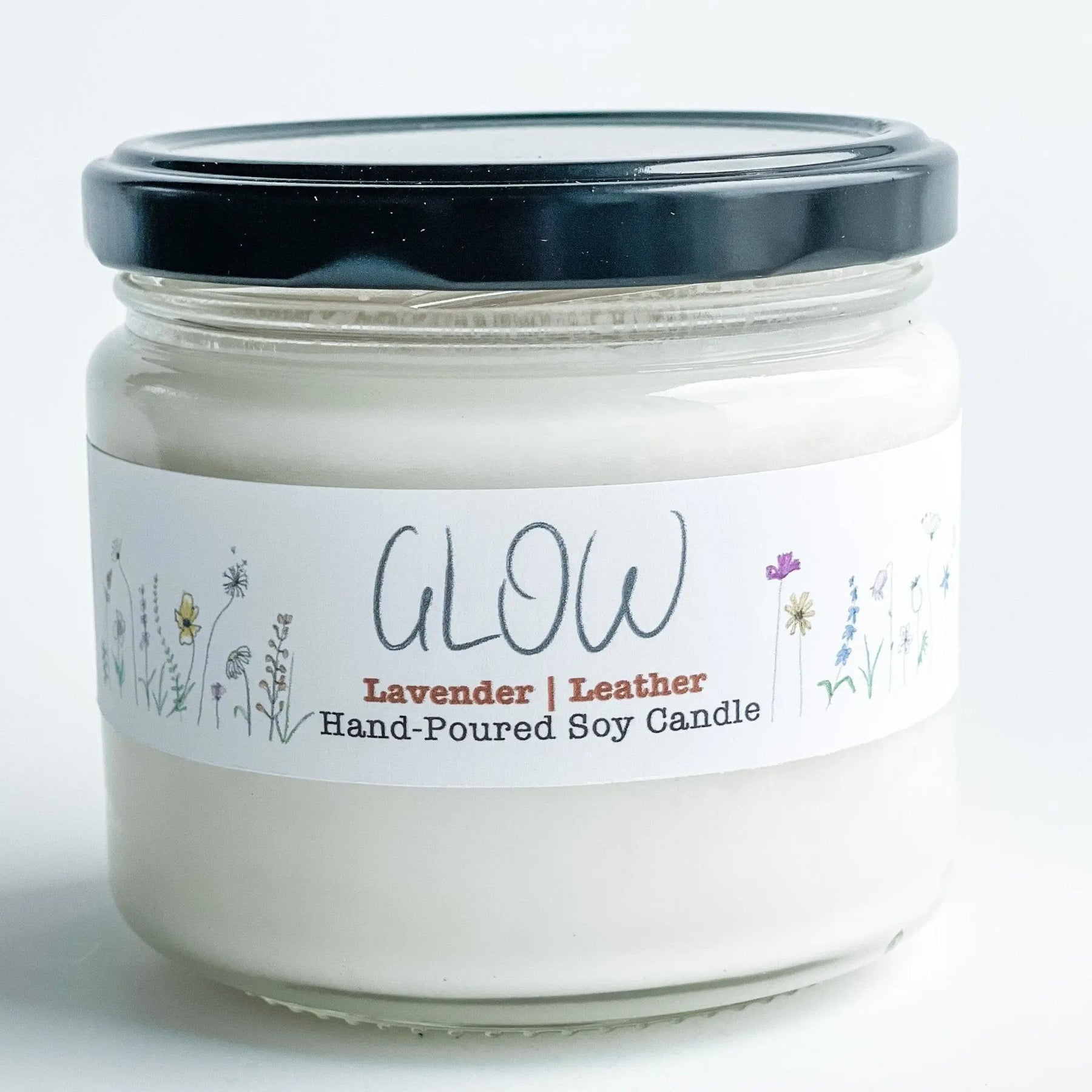 Lavender Glow Soy Candle - Lavender Life Company