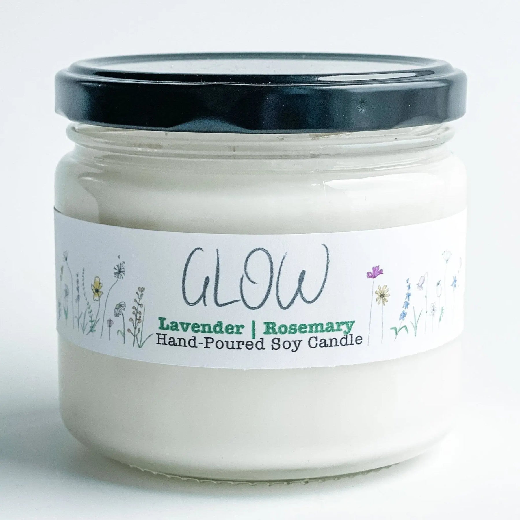 Lavender Glow Soy Candle - Lavender Life Company