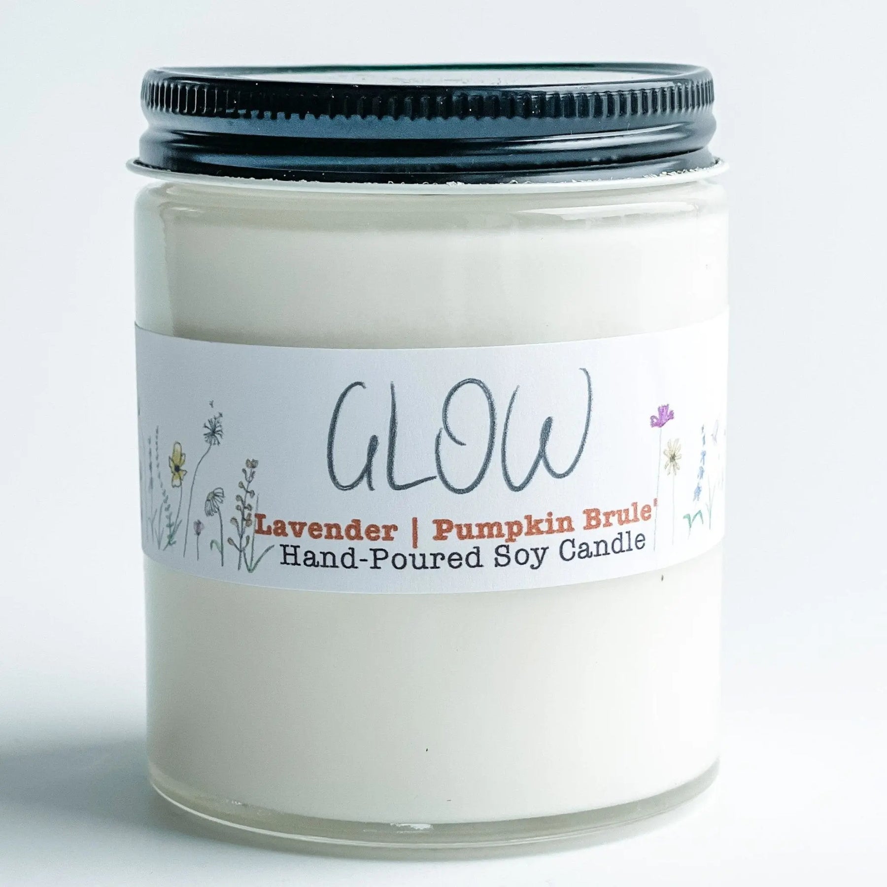 Lavender Glow Soy Candle - Lavender Life Company