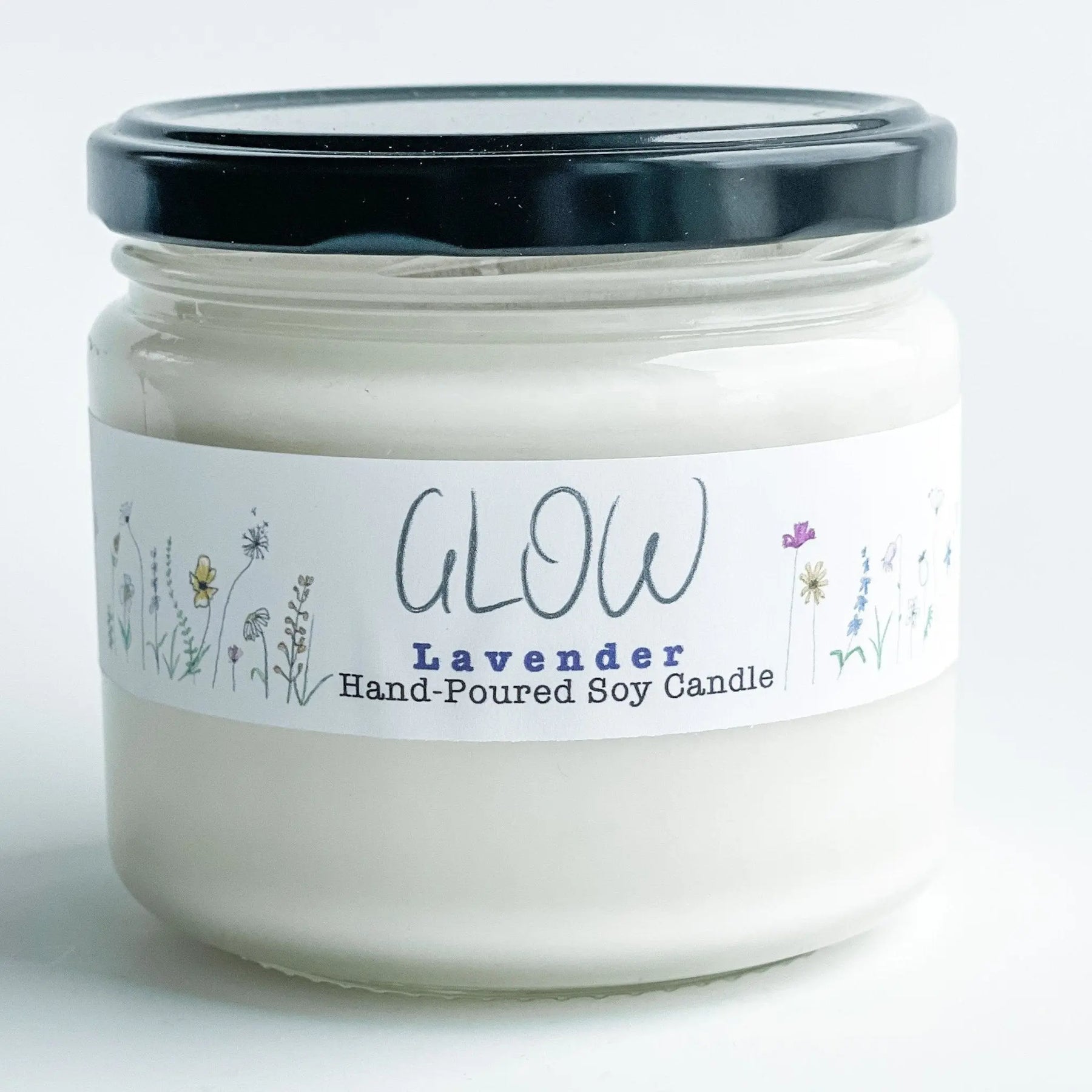 Lavender Glow Soy Candle - Lavender Life Company