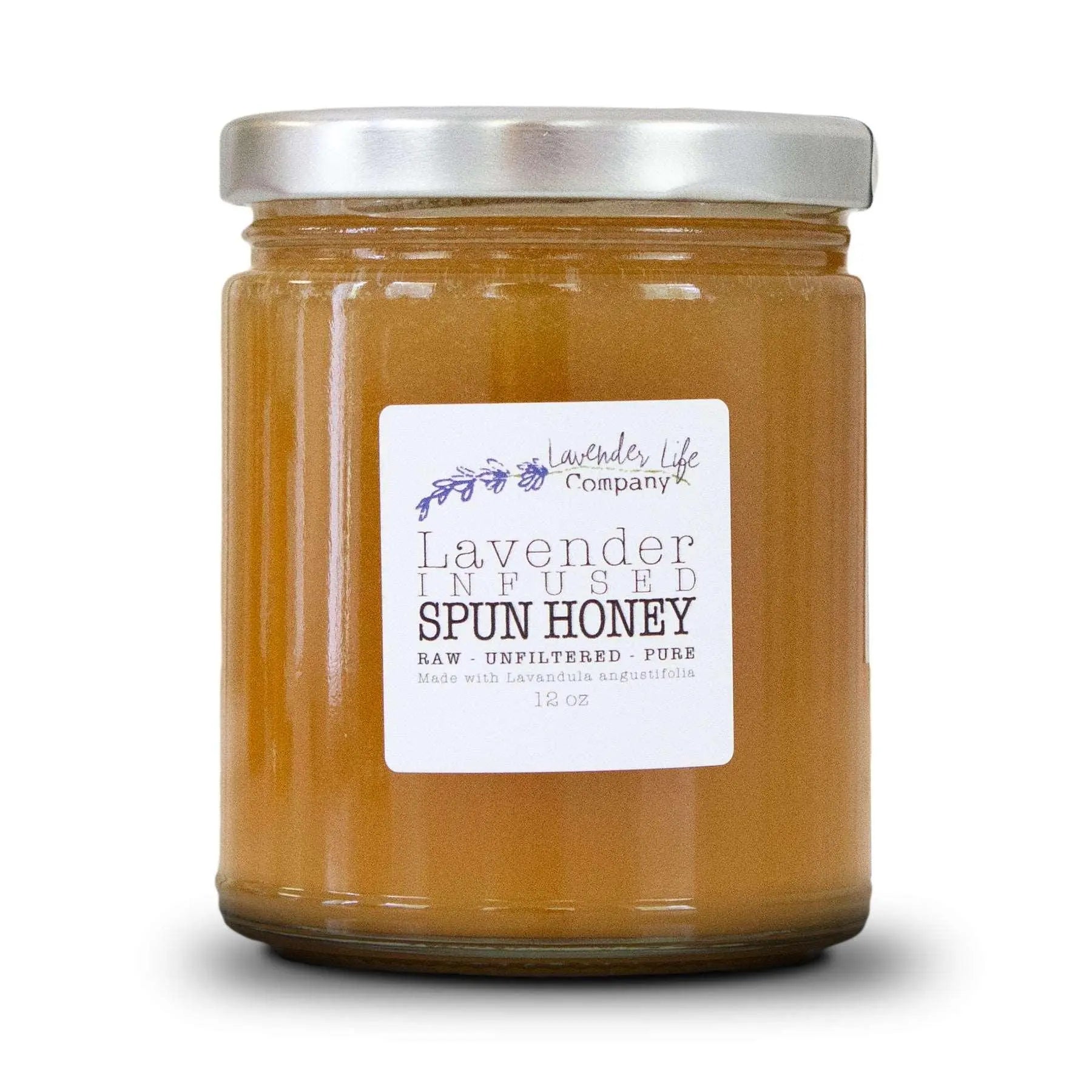 Lavender Infused Spun Honey - Spreadable - Lavender Life Company